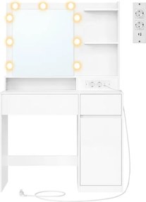 Toaletný stolík s LED zrkadlom RDT242WB01
