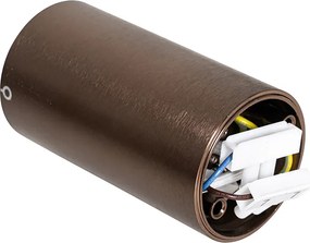 Inteligentný povrchový reflektor tmavý bronz vrátane Wifi GU10 50 mm - Tuba