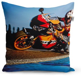 Sablio Vankúš Motorkár 2 - 60x60 cm