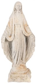 Béžová antik socha bábika Marie Brocante - 17*12*41 cm