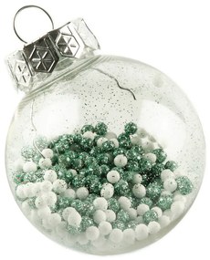 DECOLED Súprava ozdôb, d. 6 cm, zelená