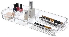 Organizér na kozmetiku aj písacie potreby - 5 priehradiek SELENA 18 x 45 cm