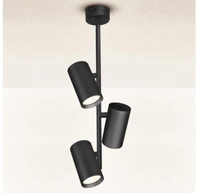Brilagi - Luster na tyči SELE VERTICAL 3xGU10/30W/230V čierna BG1015
