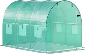 Zahradní fóliovník Berno 3x2x2 m zelený