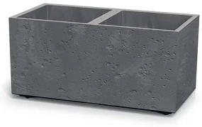 Kvetináč SIERRA CASE BETON EFFECT 77 cm , sivý, M