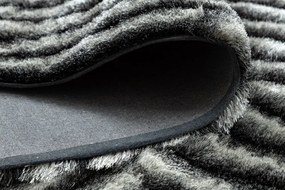 Dywany Łuszczów, Kusový koberec Flim 010-B3 grey, 80x150, šedá, obývacia izba