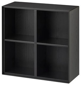 Čierna nástenná knižnica 68x68 cm Edge by Hammel – Hammel Furniture
