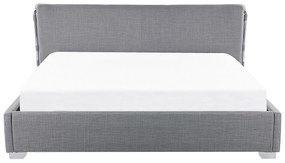 Luxusná posteľ sivá 180x200 cm PARIS Beliani