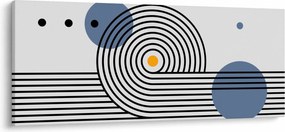 Obraz - Minimalistická abstrakcia N⁰1 (120x50 cm)