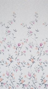 ZÁCLONA NA KRÚŽKOCH ANTEA 140X250 CM KVETY