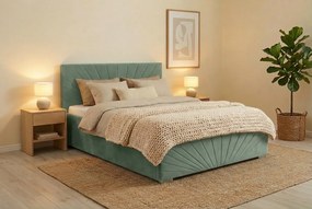 Postel OLEG 140x200 cm Mätový Bez matraca