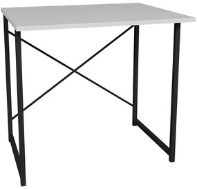 Písací stôl Fd-6090od-002 biela/čierna