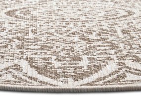 Obojstranný koberec Hanse Home Nora Lilja linen kruh