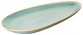 Lunasol - Tanier Triangle Sand tyrkysový 30,5 x 24,2 cm – Gaya (451963)