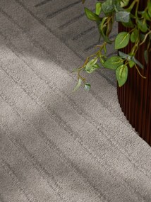 Vikosa, Kusový koberec Vikosa Arcura 106270 Light Grey kruh, 150x150 (priemer) kruh, šedá, obývacia izba
