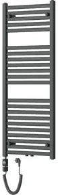 Mexen Hades, elektrické vykurovacie teleso 1200 x 500 mm, 600 W, čierna, W104-1200-500-2600-70