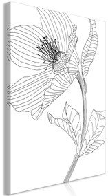 Artgeist Obraz - Spring Sketch (1 Part) Vertical Veľkosť: 40x60, Verzia: Na talianskom plátne