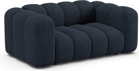 Tmavomodrá ženilková pohovka 170 cm Lupine – Micadoni