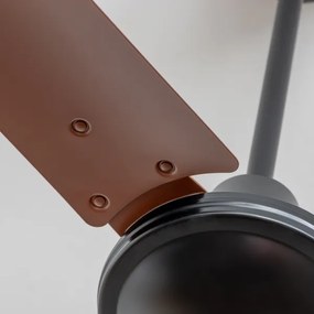 ZEVENTI - Stropný ventilátor TOFINO hnedý