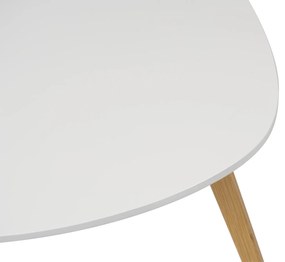 Noela Odkladací stolík SCANDIA 55 biely