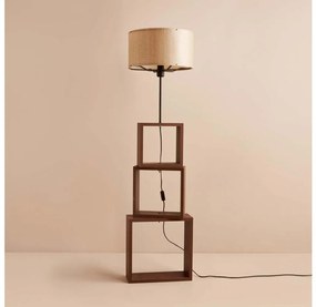 Stojacia lampa AYD 1xE27/40W/230V hnedá