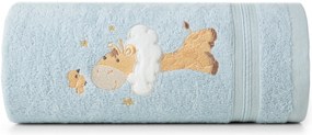 DETSKÝ FROTÉ UTERÁK BABY41 SADA 6KS 50X90 CM SVETLOMODRÁ