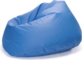 INTERMEDIC SK - Sedací vak MAXI 140x70 cm | extra veľký vak na sedenie a ležanie, 570 l Farba: E17 - Kapučíno (Ekokoža)