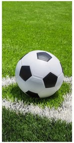 Bavlnená plážová osuška s futbalovou loptou - 100% bavlna - 70 x 140 cm