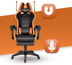 Herné kreslo HC-1039 Orange