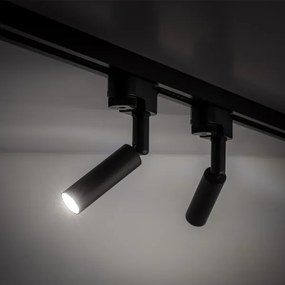 LED Bodové svietidlo do lištového systému LAGOS 1xG9/3W/230V čierna