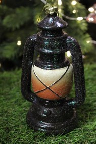 Klasik vianočná ozdoba lampášik 14cm