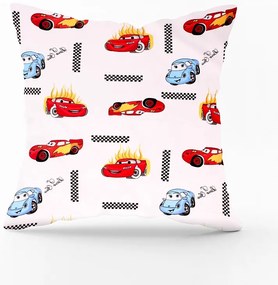 Obliečka na vankúš Cars Veľkost obliečok: 70 x 50 cm, Zapínanie: Gombíky