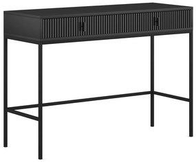 Toaletný stolík Maggiore 104 cm čierny