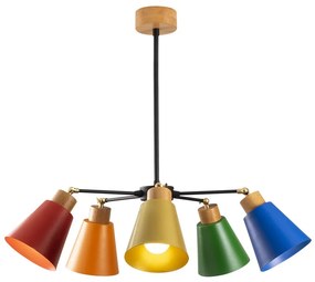 Závesné svietidlo s kovovým tienidlom ø 58 cm Manavgat – Opviq lights