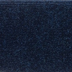 vidaXL Samolepiace rohože na schody 5 ks 56x17x3 cm tmavomodré polkruhové