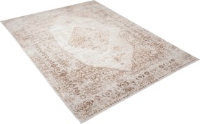 TA Koberec D173E WHITE/VIZON PORTLAND Biely Obdĺžnikový Rozmer: 80x150 cm