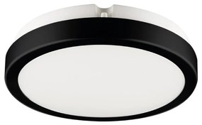 Brilagi - LED Kúpeľňové stropné svietidlo PERA LED/12W/230V pr. 18 cm IP65 čierna