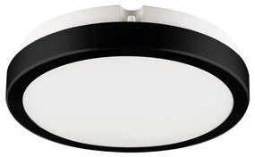 Brilagi Brilagi - LED Kúpeľňové stropné svietidlo PERA LED/12W/230V pr. 18 cm IP65 čierna BG0661