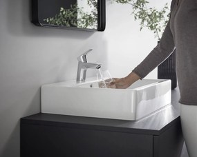 Hansgrohe Logis, páková umývadlová batéria 70, s odtokovou súpravou Push-Open, chrómová, HAN-71077000