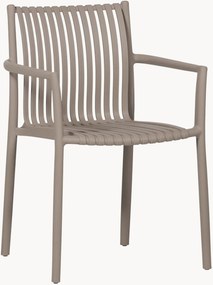 Záhradné jedálenské stoličky's opierkami Easy Going, 2 ks