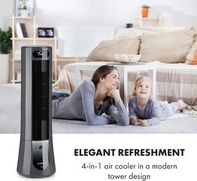 Klarstein Skyscraper Frost, ochladzovač vzduchu, 45 W, 7 l, 2 x chladiaci box, mobilný
