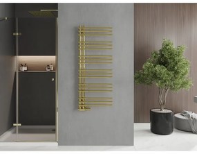 Mexen Neptun, vykurovacie teleso 1200x500 mm, 360 W, zlatá lesklá, W101-1200-500-00-50