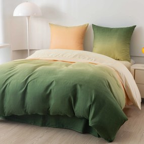 Obliečky z mikrovlákna VEROLA zelené Rozmer obliečky: 2 ks 70 x 80 cm | 160 x 200 cm