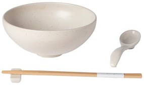 Krémovobiela kameninová ramen miska 970 ml Pacifica – Casafina
