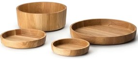Continenta C4135 - Drevená miska 38x5,4 cm dub