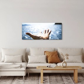 Obraz otvorenej dlane (120x50 cm)