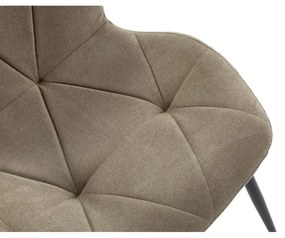 Kaki jedálenské stoličky v súprave 4 ks Luna – Marckeric