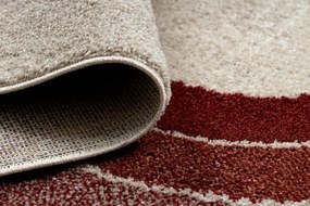 Koberec FUSION 0807 krémový / bordový