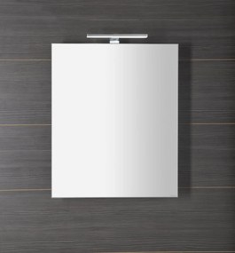 Sapho Sapho, GRETA galérka s LED osvetlením, 50x70x14cm, čierna mat, GR055-0035