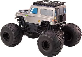 LEAN Toys Veľké terénne RC auto SUV 2.4G na diaľkové ovládanie 1:6, sivé